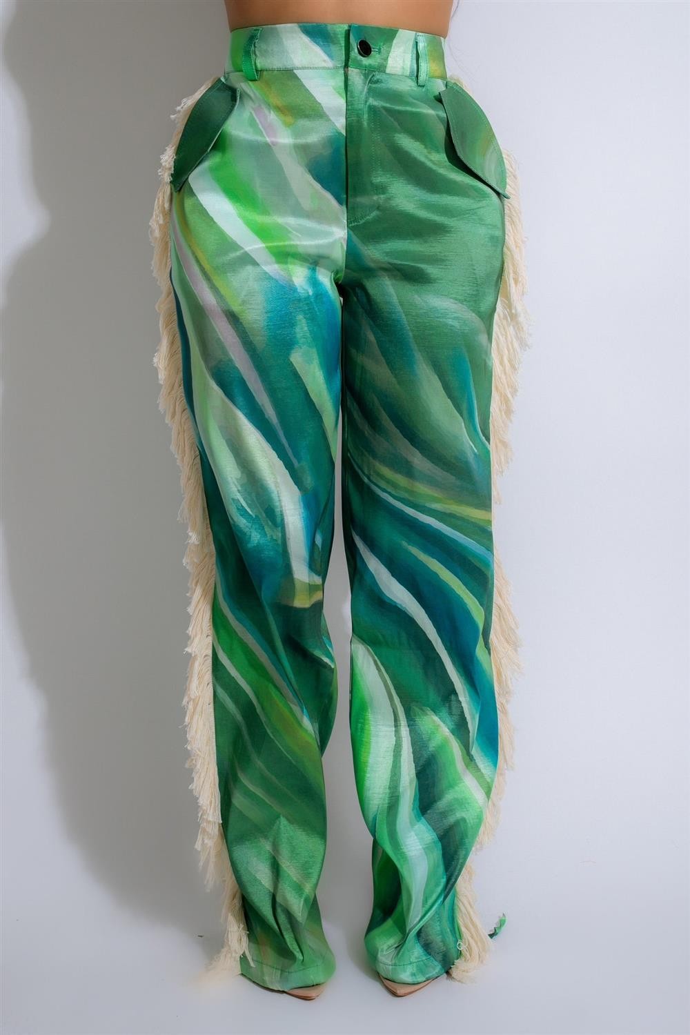 Rich Girl Fringe Pants