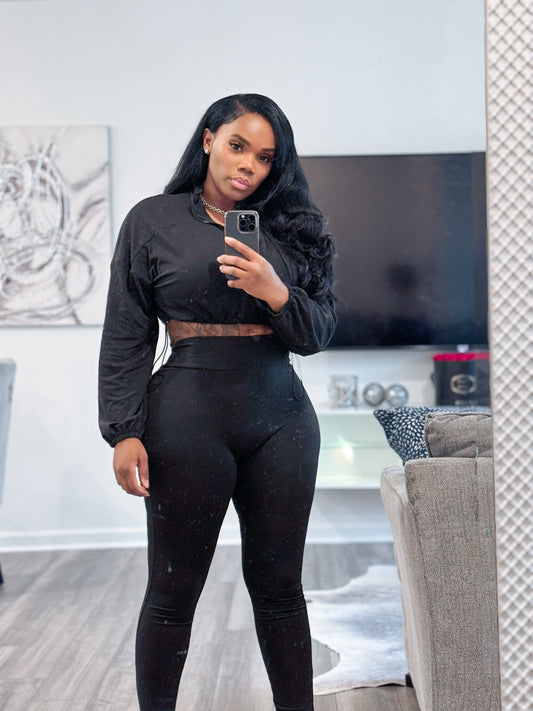 Two-piece legging set