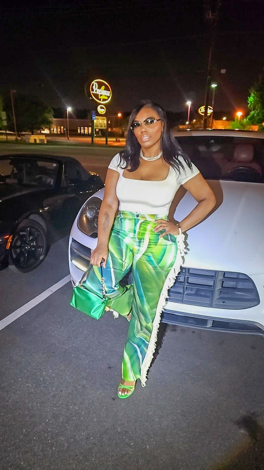 Rich Girl Fringe Pants