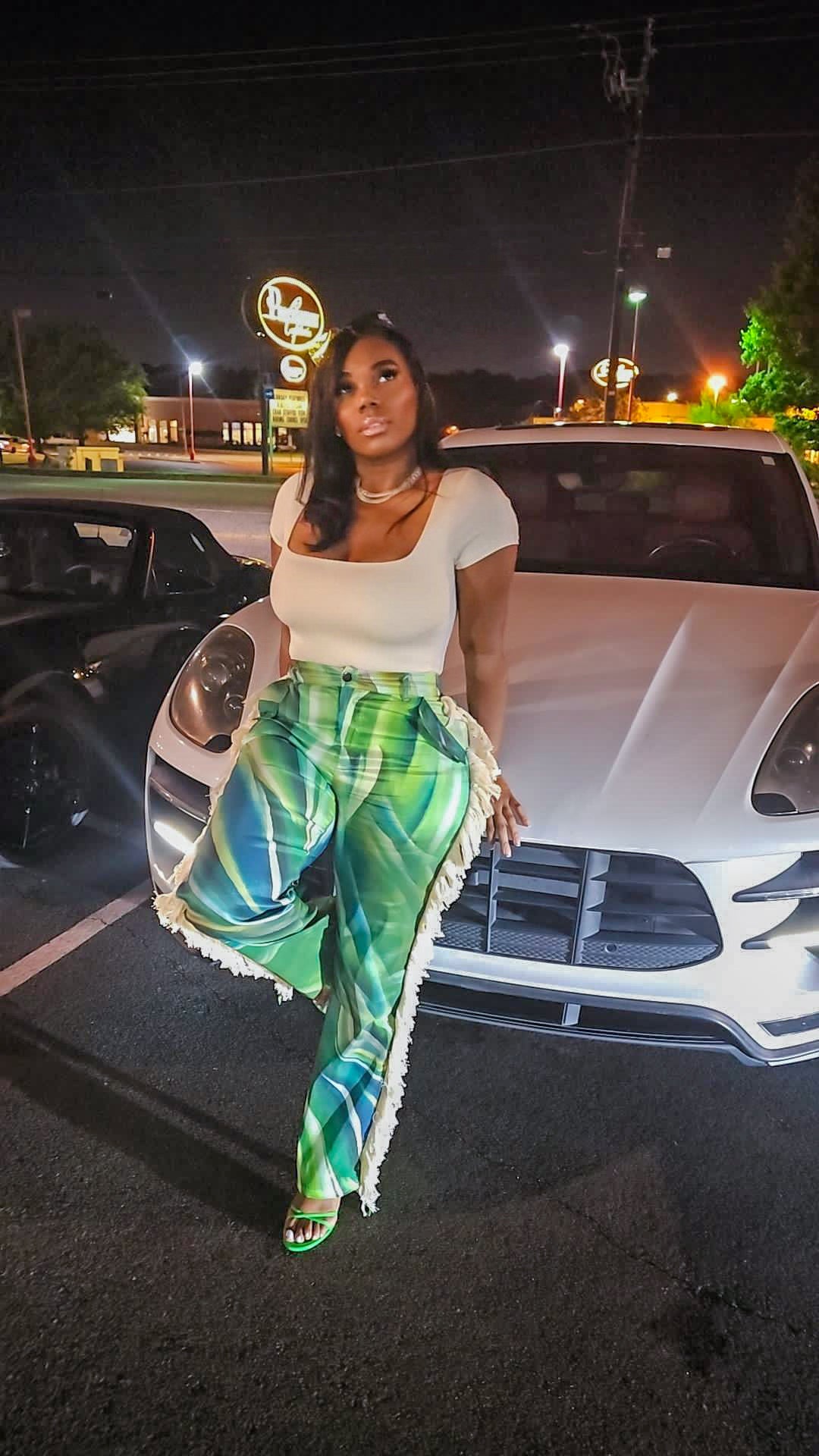 Rich Girl Fringe Pants
